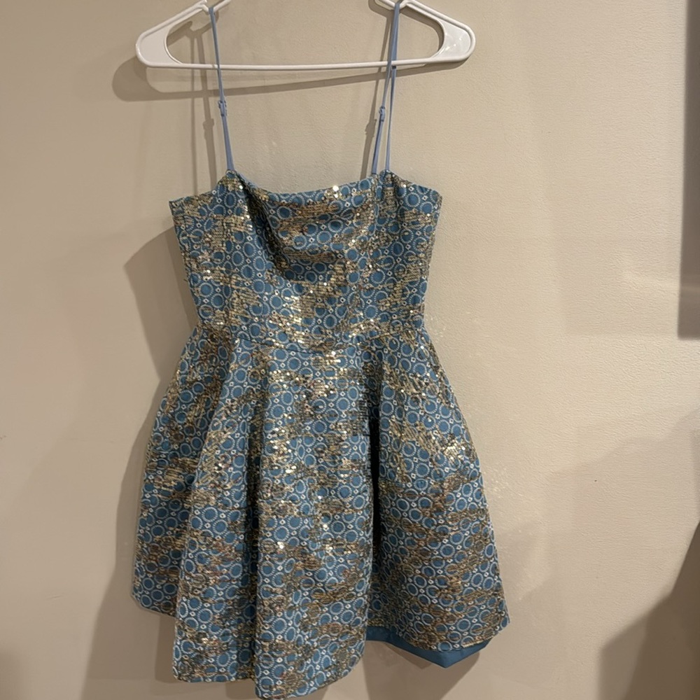 NWOT ELLIATT Makenzie Dress - Multi sparkle sequins XS - Picture 4 of 9